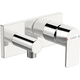 miscelatore da doccia / da parete / in ottone cromato / da bagno