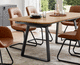 sedia da pranzo contemporanea / da interno / in velluto / in pelle