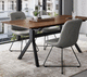 sedia da pranzo contemporanea / da interno / in velluto / in pelle