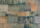 tappeto contemporaneo / patchwork / in lana / in cotone