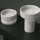 scultura in marmo / da appoggio / contract / bianca