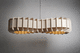 lampada a sospensione / impiallacciata in legno / contemporanea / con cavo