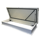 sportello d'ispezione per tetto / rettangolare / in acciaio inox / da incasso