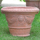 vaso da giardino in terracotta / conico