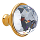 pomello per mobile aspetto tradizionale / in metallo / in cristallo Swarovski®