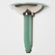 applique Art Deco / da interno / in ottone nichelato / in vetro