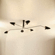 plafoniera contemporanea / in ottone / da interno / di Serge Mouille