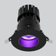 downlight da incasso / per soffitto / LED RGBW / rotondo