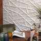 pannello decorativo di rivestimento / in fibra naturale / da parete / leggero
