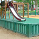 recinzione a sbarre / per parco giochi / in plastica riciclata / contemporanea