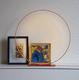lampada da tavolo / in acciaio / in ottone / contemporanea