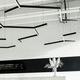 luce a sospensione / LED / lineare / geometrica