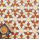 piastrella in terracotta / opaca / da interno / da sala