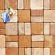 piastrella in terracotta / opaca / da interno / da sala