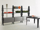 scaffale modulare / moderno / in legno / contract