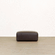 pouf contemporaneo / in tessuto / in pelle / quadrato