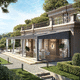 pergola addossata / in PVC / in alluminio / in acciaio galvanizzato