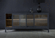 credenza contemporanea / in legno