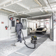aspirapolvere professionale / a carrello / a secco / con cavo