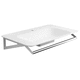 lavabo in Corian® / sospeso / in pietra / in acciaio inossidabile