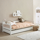 letto singolo / contemporaneo / per bambini / in pino