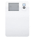 termoconvettore elettrico / contemporaneo / in alluminio / bianco