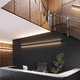 applique contemporanea / da interno / in alluminio / rettangolare