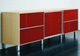 credenza contemporanea / impiallacciata in legno / in melaminico