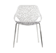 sedia design originale / da esterno / in acciaio / contract