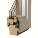 finestra in alluminio / in legno / scorrevole / a tripli vetri