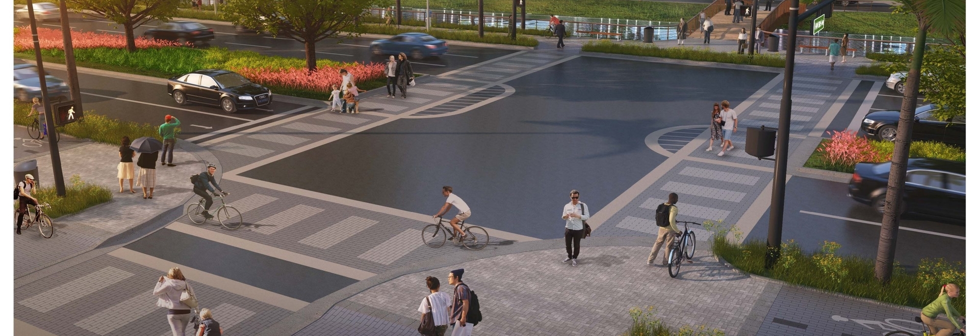 Design concettuale: West Atlantic Boulevard, Pompano Beach.