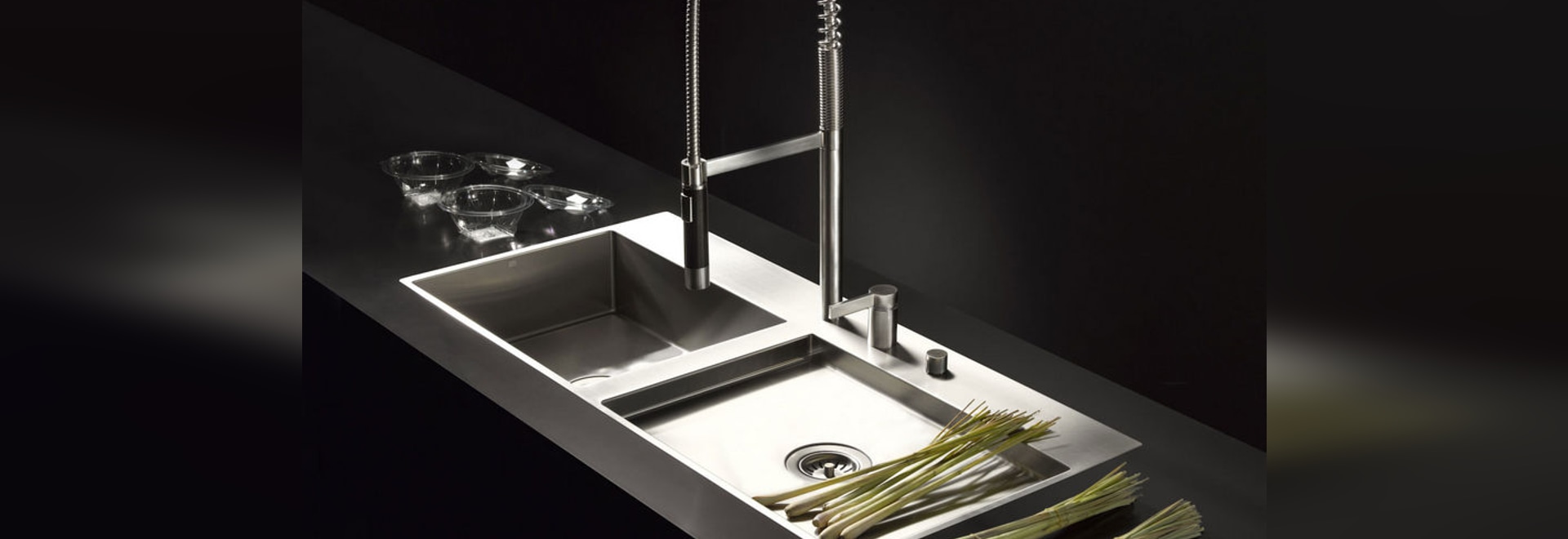 NOVITÀ: lavello a 2 vasche by DORNBRACHT