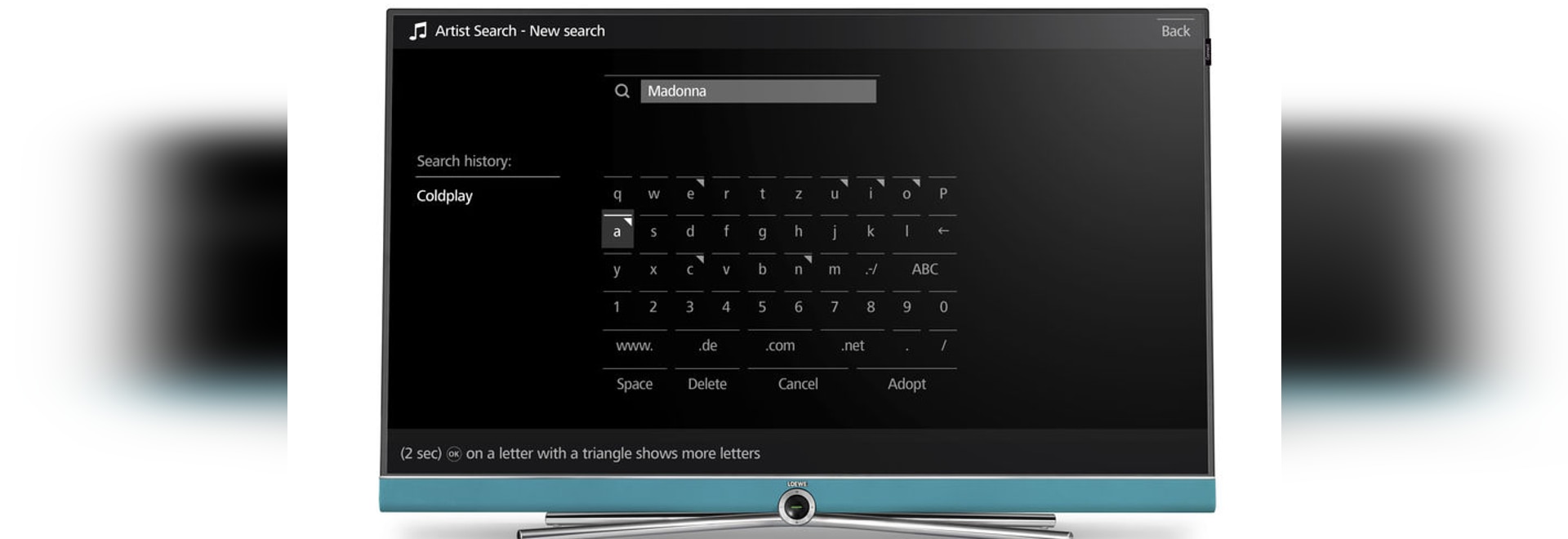 NUOVO: tastiera di controllo dell'apparecchiatura di multimedia da Loewe