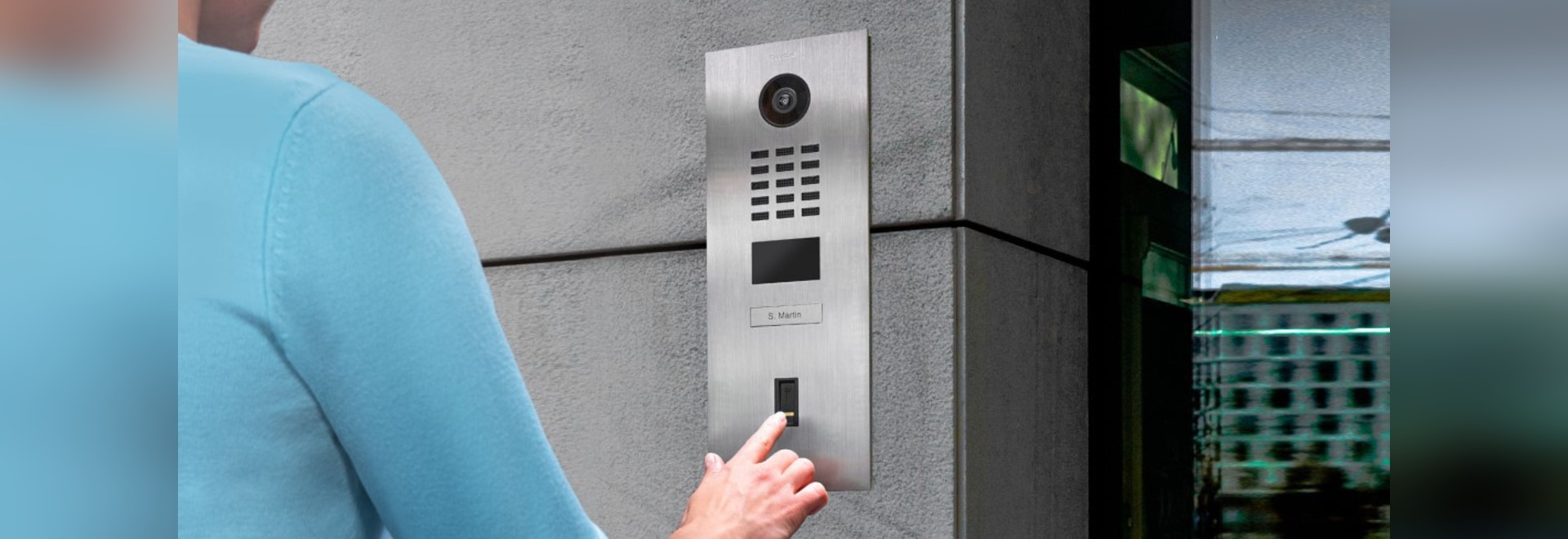 Access control via fingerprint with DoorBird and ekey - Uhlandstraße ...