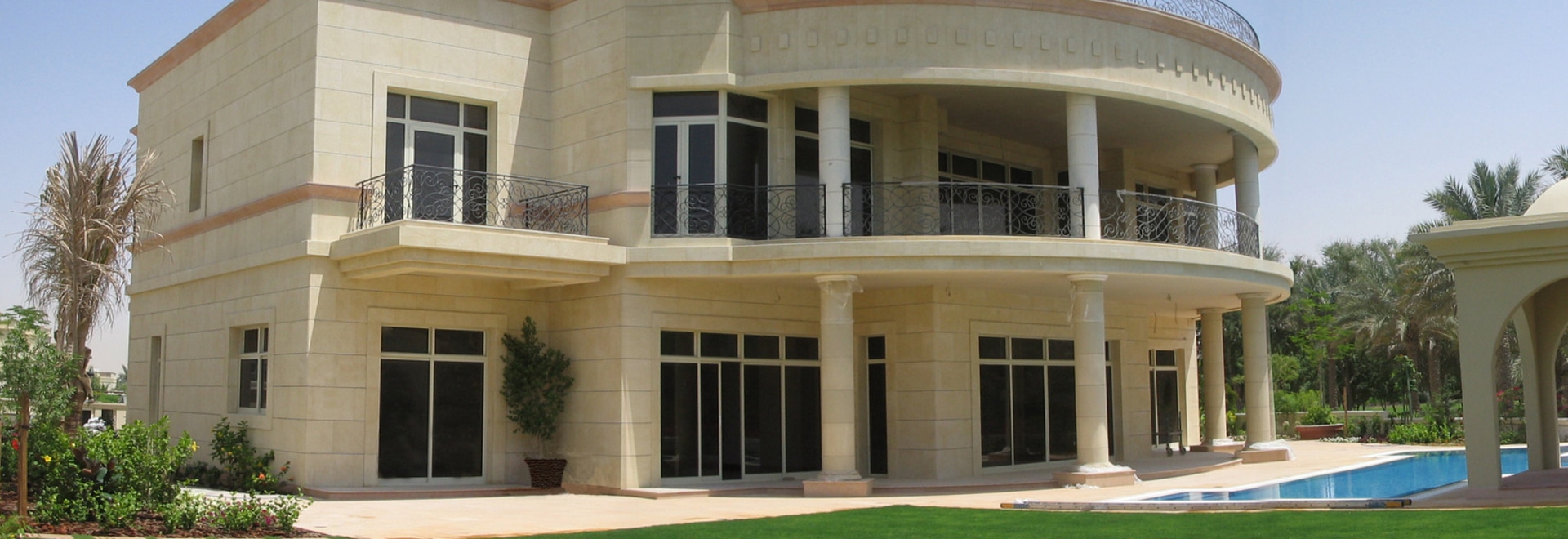 Villa spagnola dell'arenaria
