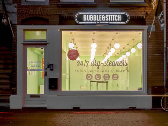 Un disegno fresco e funzionale per Bubble&amp;Stitch a Amsterdam