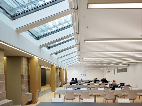 ANMA, riabilitazione di Strasburgo? biblioteca di università nazionale di s, Place de la République, Strasburgo