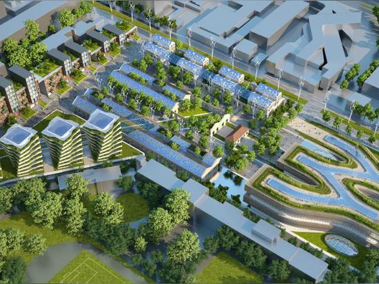 La città di Vincent Callebaut di scienza a Roma sta trasformando un precedente distretto militare in un ecosistema urbano autosufficiente ha letto più: La città di Vincent Callebaut di scienza a Ro...