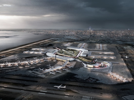 New York progetta $10 miliardo di revisione per l'aeroporto di JFK