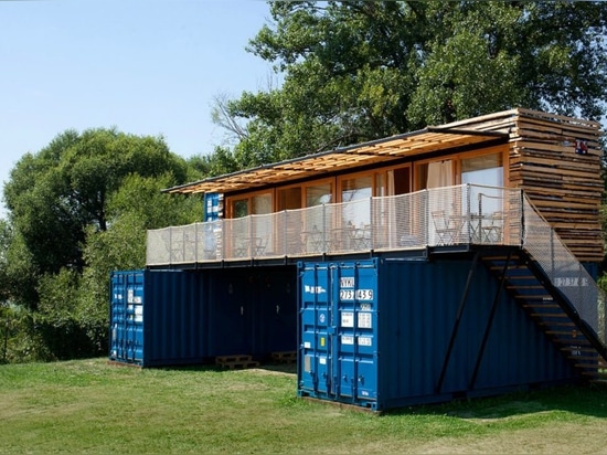 Questo hotel stupefacente del container può pop-up dovunque nel mondo