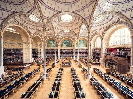 biblioteche alte: fotografie più poirier del thibaud i porti architettonici più fini di letteratura