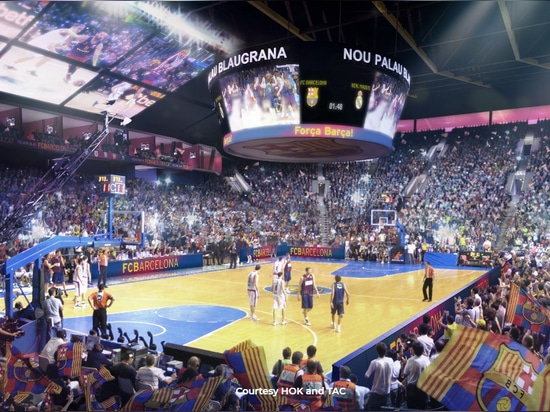 Nuova arena di Palau Blaugrana