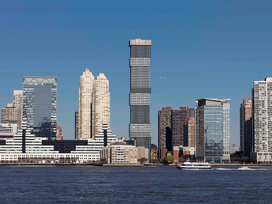 la torre di lungomare a Jersey City ospita lo sviluppo in secondo luogo residenziale dei urby