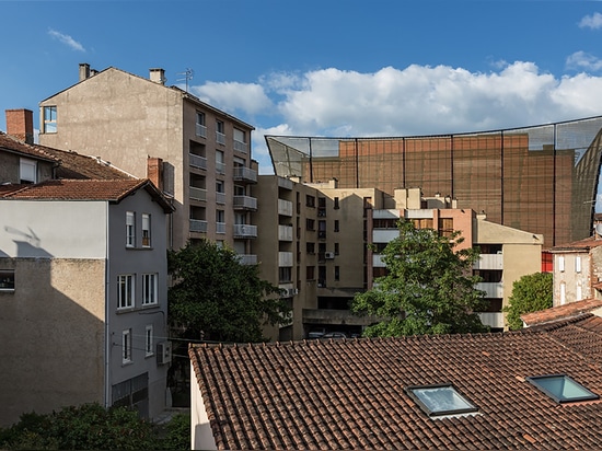 GRANDE TEATRO DI ALBI DA ARCHITETTURA DEL DOMINIQUE PERRAULT