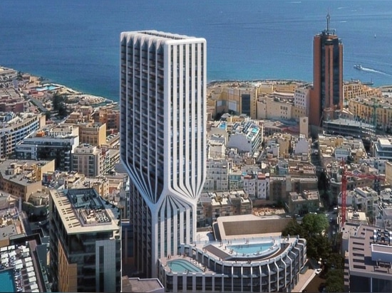 Zaha Hadid Architects rivela le progettazioni per la torre maltese scultorea