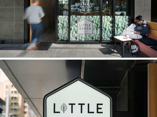 Questo piccolo caffè a Melbourne fa il la maggior parte del suo spazio