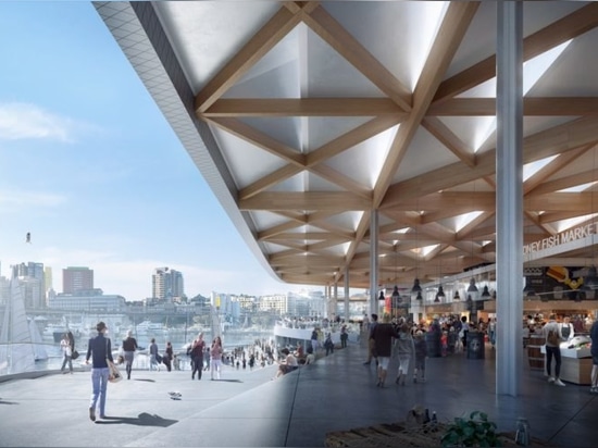 3XN rivela una riprogettazione sostenibile per Sydney Fish Market