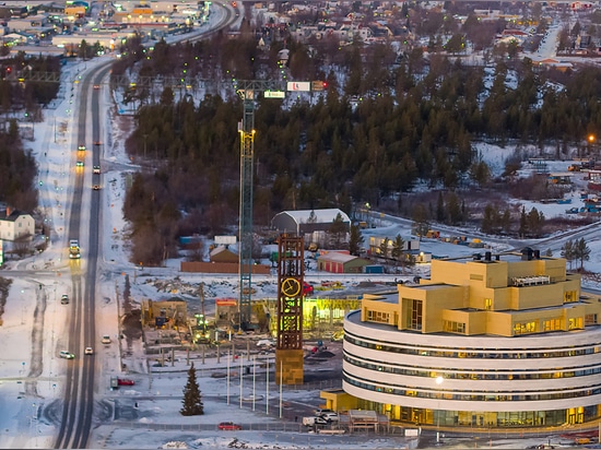 Kiruna City Hall - il cristallo