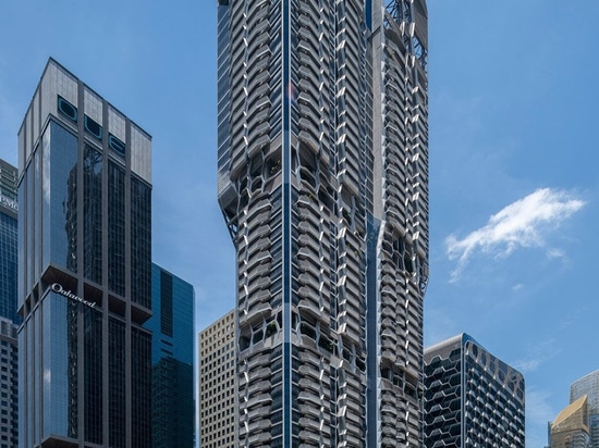 UNStudio completa entrambe le “V su shenton” e “sulla torre degli scotts” a Singapore