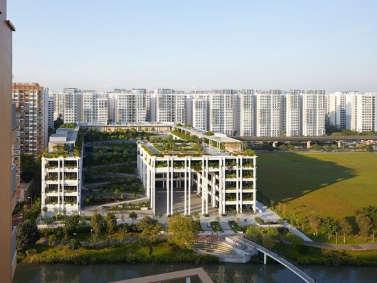 serie e moltiplicare gli architetti per completare “i terrazzi dell'oasi” bucolici a Singapore